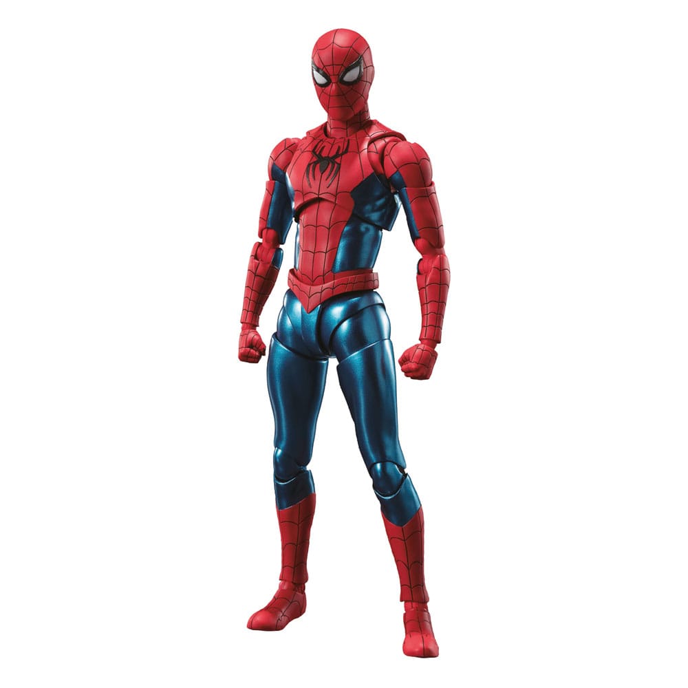 Spider Man No Way Home S H Figuarts Action Figure New Red Blue Suit