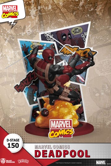 Marvel Comics Deluxe BDS Art Scale Resin-Statue 1/10 Deadpool (24 cm)
