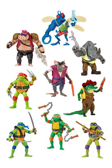 Teenage Mutant Ninja Turtles Classic Storage Shell Action Figure 4-Pack