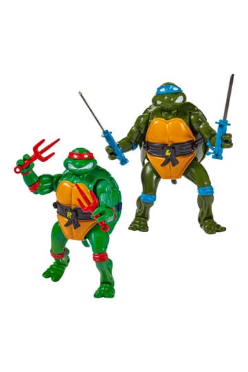 Tortugas Ninjas - Leonardo Ninja Shouts - 14 Cm Con Sonido