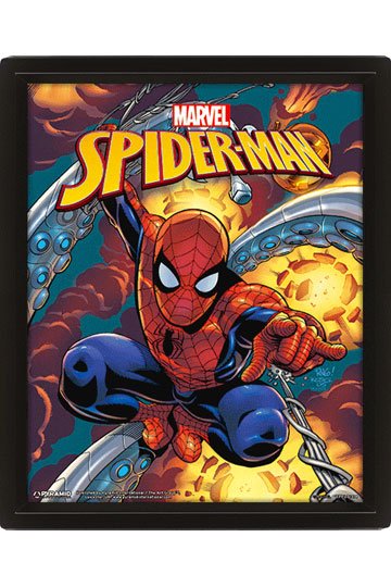 Marvel Lenticular Spiderman Puzzle Multicolor