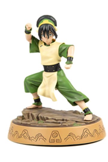 Toph from avatar: the last airbender in a rainy night