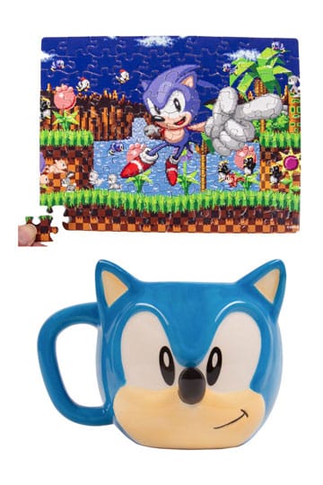Sonic the Hedgehog Mug & Jigsaw Puzzle Set Sonic