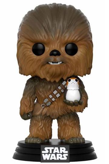 Star Wars Episode VIII POP! Vinyl Wackelkopf-Figur Chewbacca