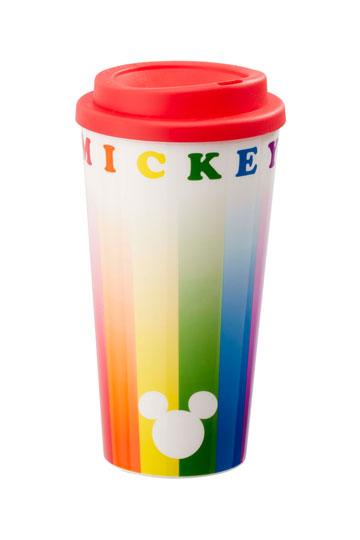 Disney Travel Mug Mickey Rainbow