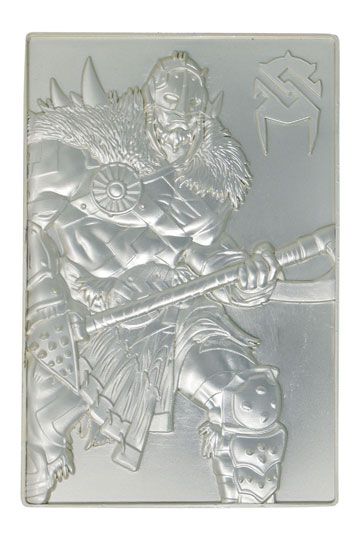 Magic The Gathering Ingot Garruk Wildspeaker Limited Edition Silver Plated