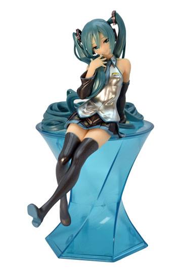 Vocaloid Noodle Stopper Pvc Statue Hatsune Miku Pearl Color Ver Cm