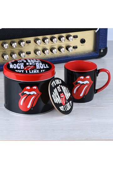 the rolling stones mug with coaster it s only rock n roll heo com