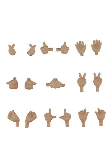 Original Character Parts For Nendoroid Doll Figures Hand Parts Set 02 Cinnamon