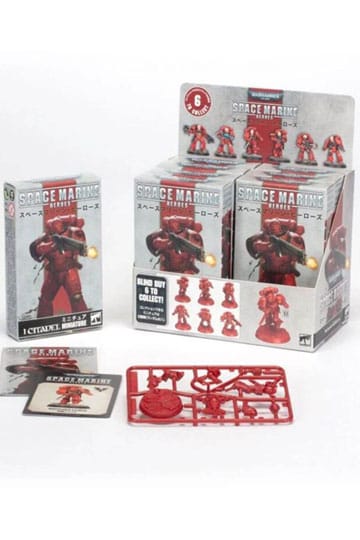 Warhammer 40.000 Space Marine Heroes Miniatures Blood Angels Collection 2  Display (8)