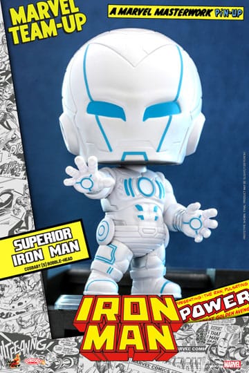 HOT TOYS: Marvel Comics Cosbaby(s) Mini Figurine Iron Man (armure