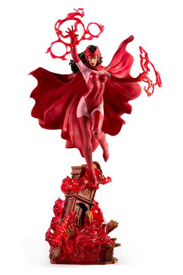 KOTOBUKIYA ARTFX+ MARVEL UNIVERSE Scarlet Witch 1/10 PVC Figure, Figures &  Plastic Kits
