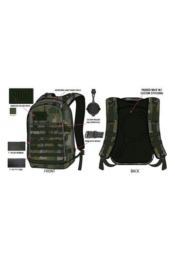 Playerunknown S Battlegrounds Pubg Backpack Level 3 - 