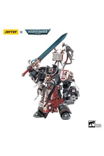  JOYTOY 1/18 Action Figures Warhammer 40K Mecha Joy Toy Figure  Model Toys Black Templars Champion Rolantus : Toys & Games