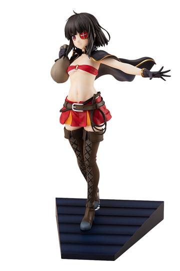 Kono Subarashii Sekai Ni Shukufuku Wo Statue 1 7 Megumin Light Novel Band Of Thieves Ver 21 Cm