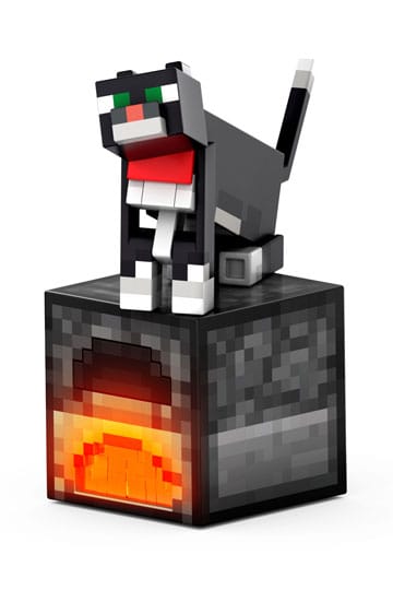 Minecraft Diamond Level Action Figure Tuxedo Cat 14 cm