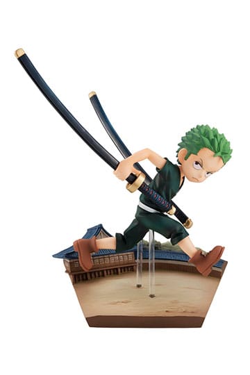 31cm Anime One Piece Enel Figure Thor Eneru Action Figures Statue