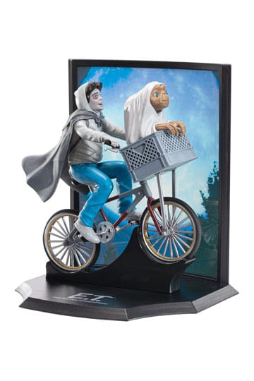 ET the Extra Terrestrial Universal Studios Parks Plush 12 Stuffed Toy ET  Riding in Bike Basket