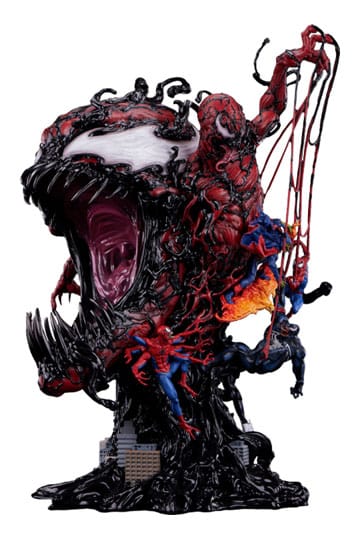 Venom Action Figure Model Toy Doll, Amazing Spiderman Carnage Anime Action  PVC Figure Movable Characters Model Statue Toys Collectible Desktop  Decoration Ornaments Gift (red) 