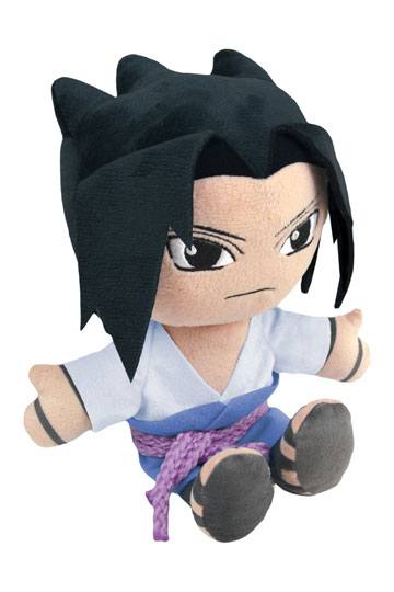 Bandai NARUTO ROS Kawaii Uchiha Sasuke Childhood Figure Kids Toys PVC  Figures Collection Model Doll Christmas Gifts