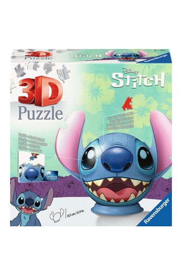 Lilo & Stitch 3D Puzzle Ball mit Ohren Stitch (77 Teile)