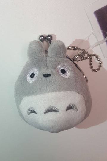 Mi vecino Totoro Llavero Monedero de Peluche Mini Totoro 8 cm