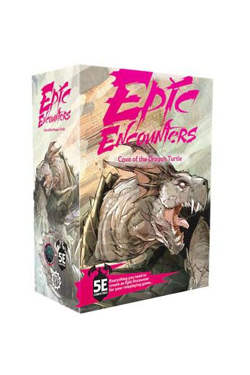 Epic Encounters RPG Board Game Cove of the Dragon Turtle *English