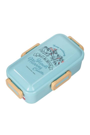 Howl’s Moving Castle 2-Layered Round Bento Lunch Box with Fork