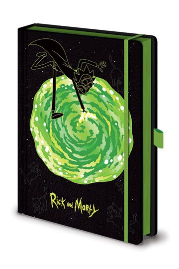 Rick And Morty Premium Notebook A5 Portal