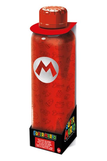 Super Mario Edelstahl-Trinkflasche Super Mario