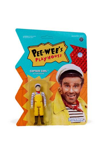 Pee Wee S Playhouse Reaction Actionfigur Captain Carl 10 Cm