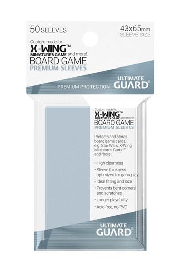 Ultimate Guard Classic Soft Sleeves Transparent Standard Size 66x93