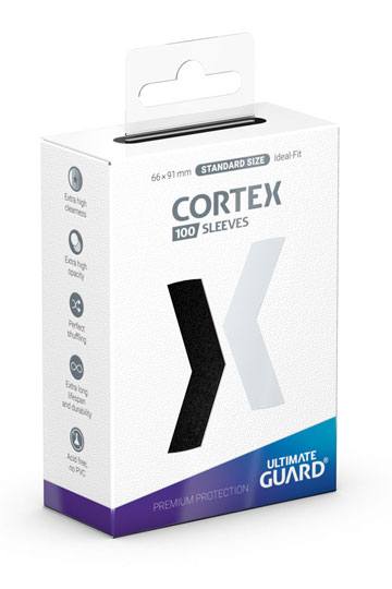 Guard (100) Ultimate Schwarz Standardgröße Cortex Sleeves
