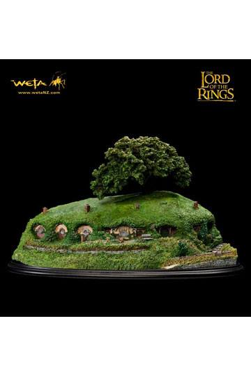 Gandalf Frodo Bag End Hobbiton Nighttime Artwork Lord of the Rings