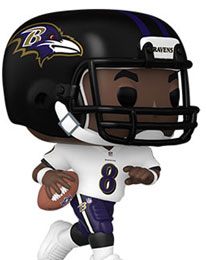 POP! TRADING CARDS: NFL - LAMAR JACKSON (RAVENS) - K-Dog & Fish