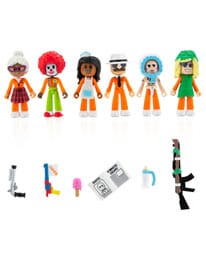 Roblox DevSeries NINJA LEGENDS: ASSASSIN Figure w/ NINJA HOOD Virtual Toy  Code