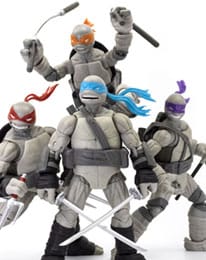 Tortugas Ninjas - Leonardo Ninja Shouts - 14 Cm Con Sonido