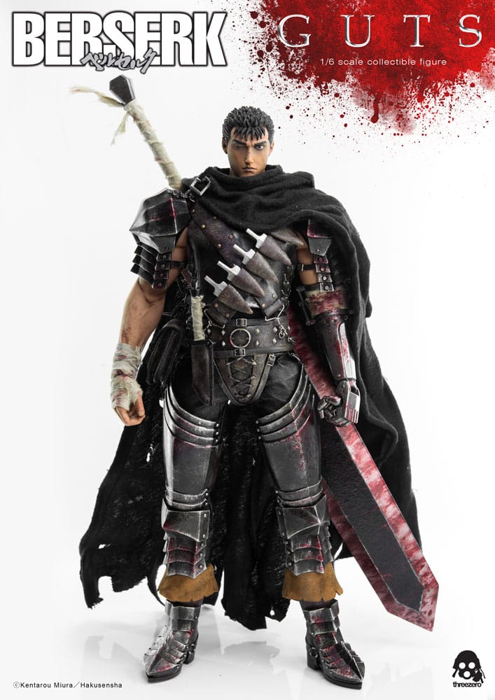 Berserk Action Figure 1/6 Guts (Black Swordsman) 32 cm