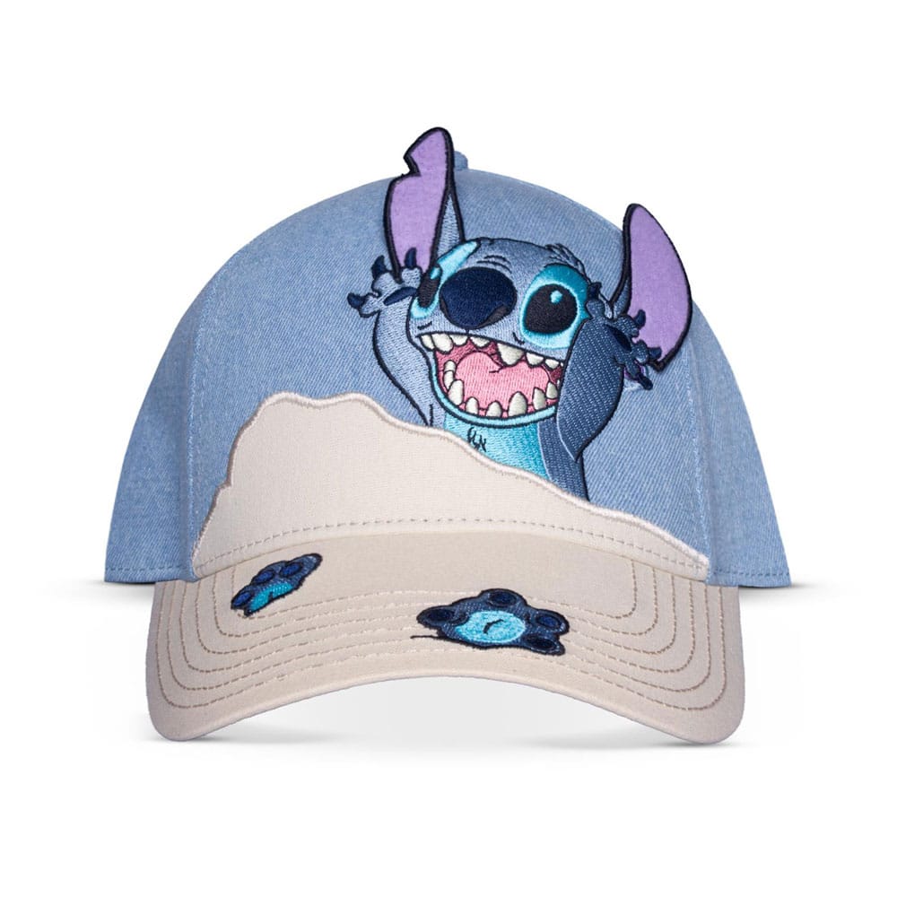 Lilo & Stitch Curved Bill Cap Beach Day Stitch