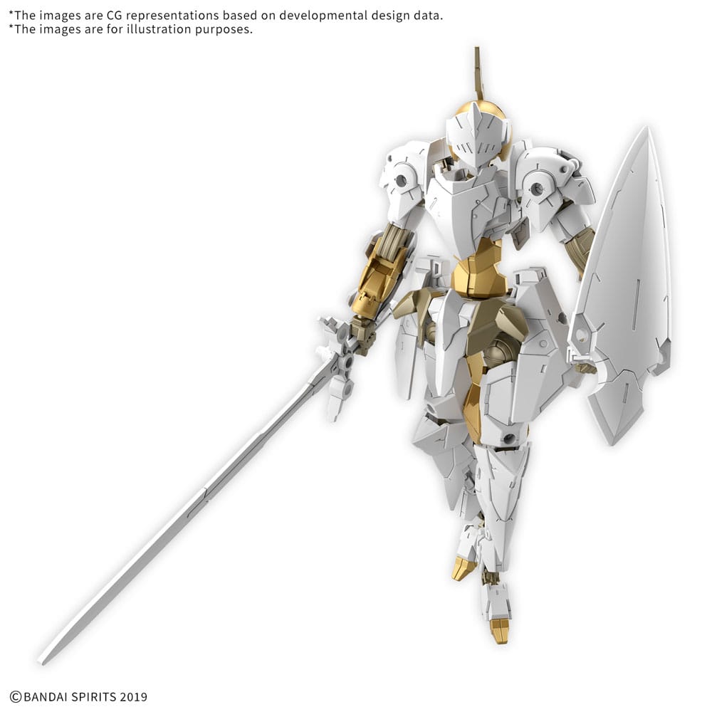 Gundam 30MM Plastic Model Kit 1/144 EXM-A9rk Spinatio (Royal Knight Type)