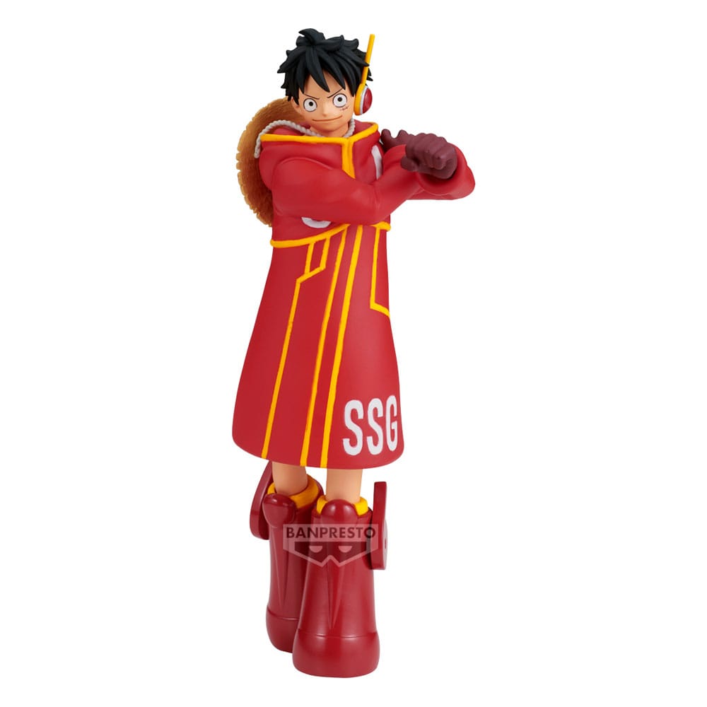 One Piece The Shukko PVC Statue Monkey D Luffy (Egghead Ver.) 14 cm