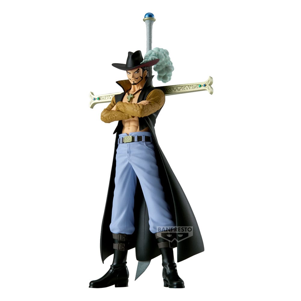 One Piece DFX - The Grandline Series - Extra PVC Statue Dracule Mihawk 17 cm