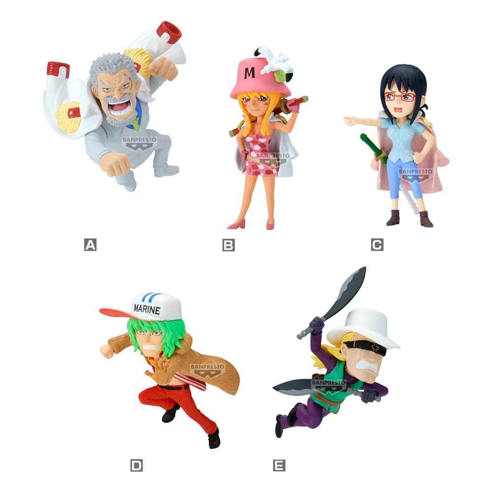 One Piece WCF Mini Figures 7 cm Hachinosu 2 Display (12)