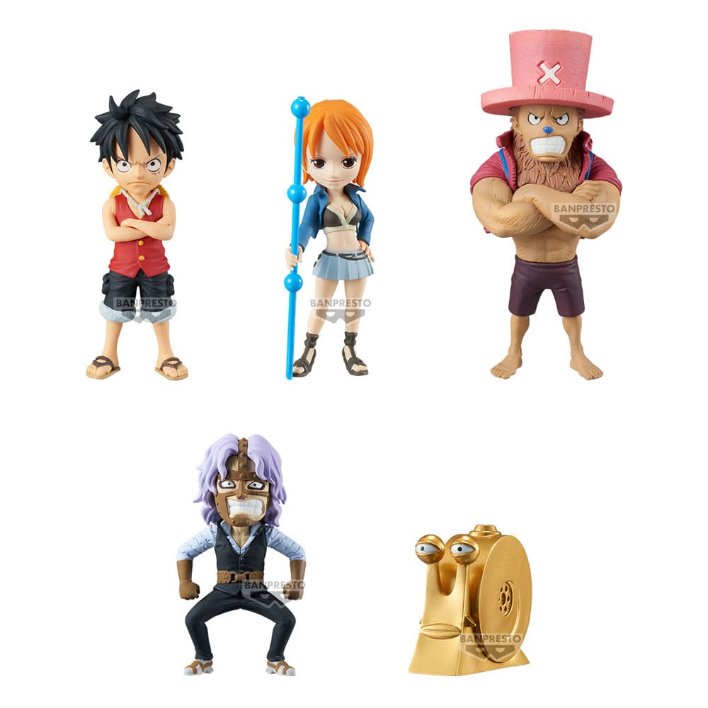 One Piece WCF Mini Figures 7 cm Enies Lobby 1 Display (12)