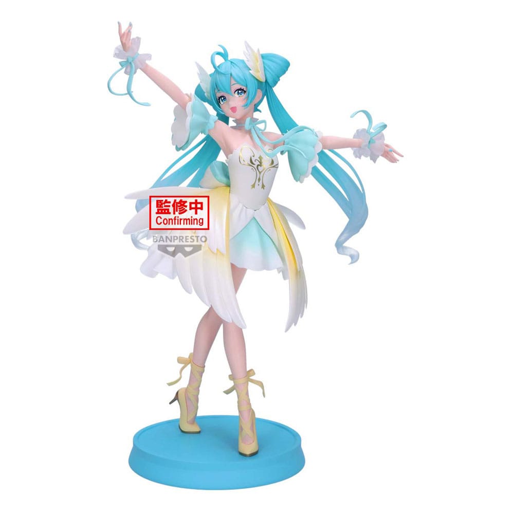 Hatsune Miku Banpresto Evolve PVC Statue Classical Tuning (Swan Lake) 21 cm