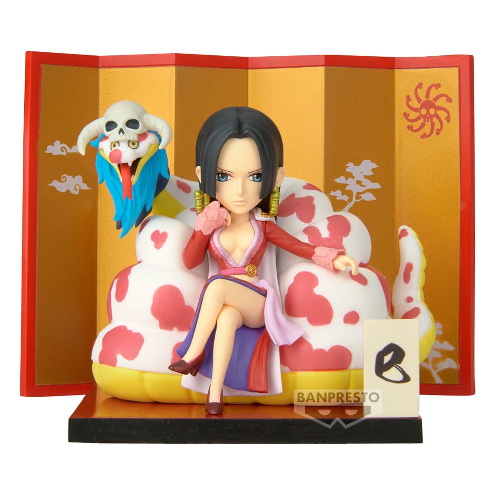 One Piece WCF Special PVC Statue Boa Hancock & Salome 6 cm