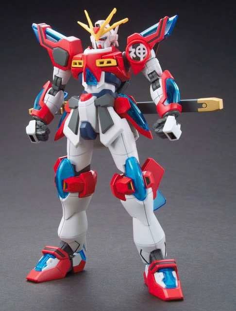 Gundam Build Fighters Try High Grade Plastic Model Kit 1/144 Kamiki Burning Gundam