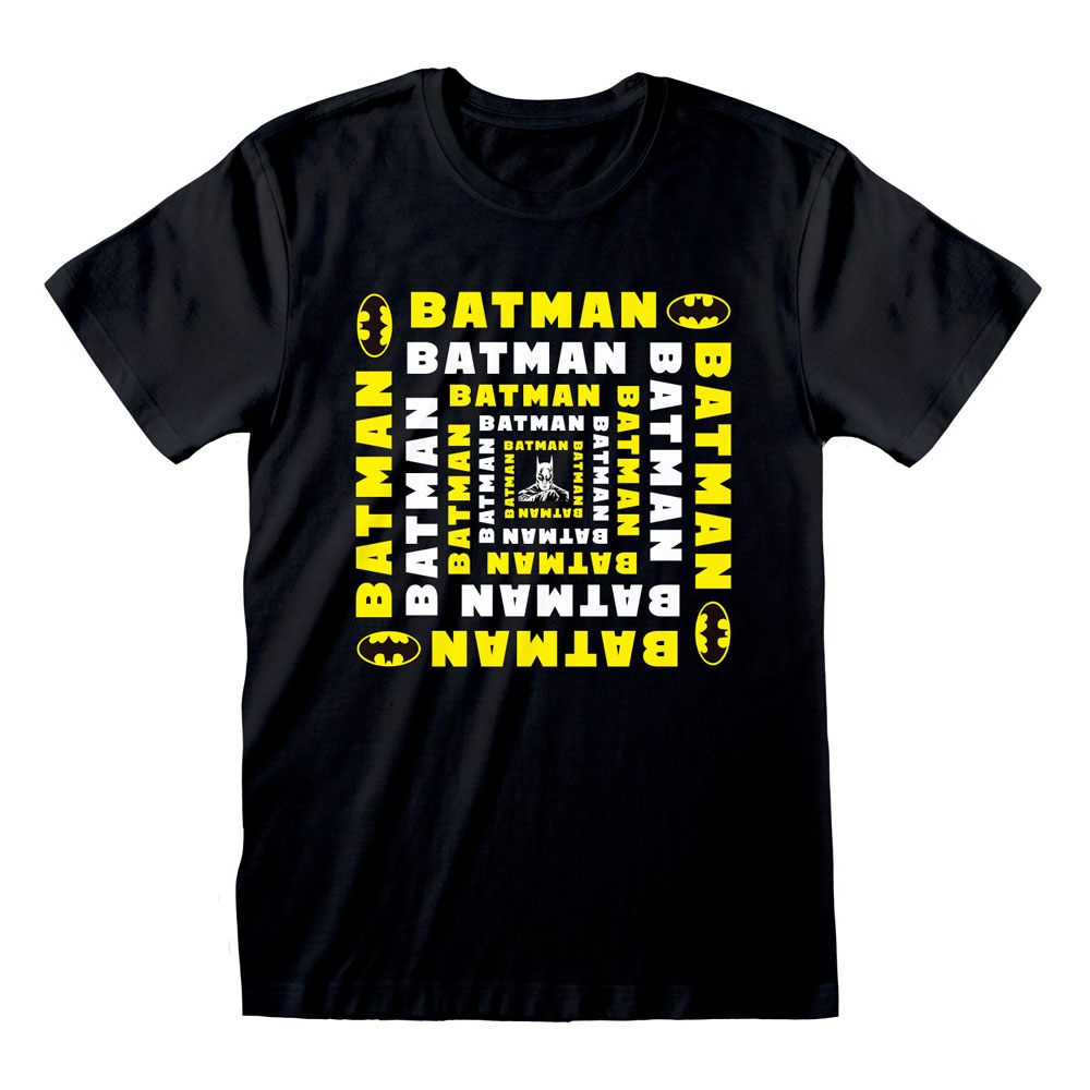 The Batman T-Shirt Square Name Size S