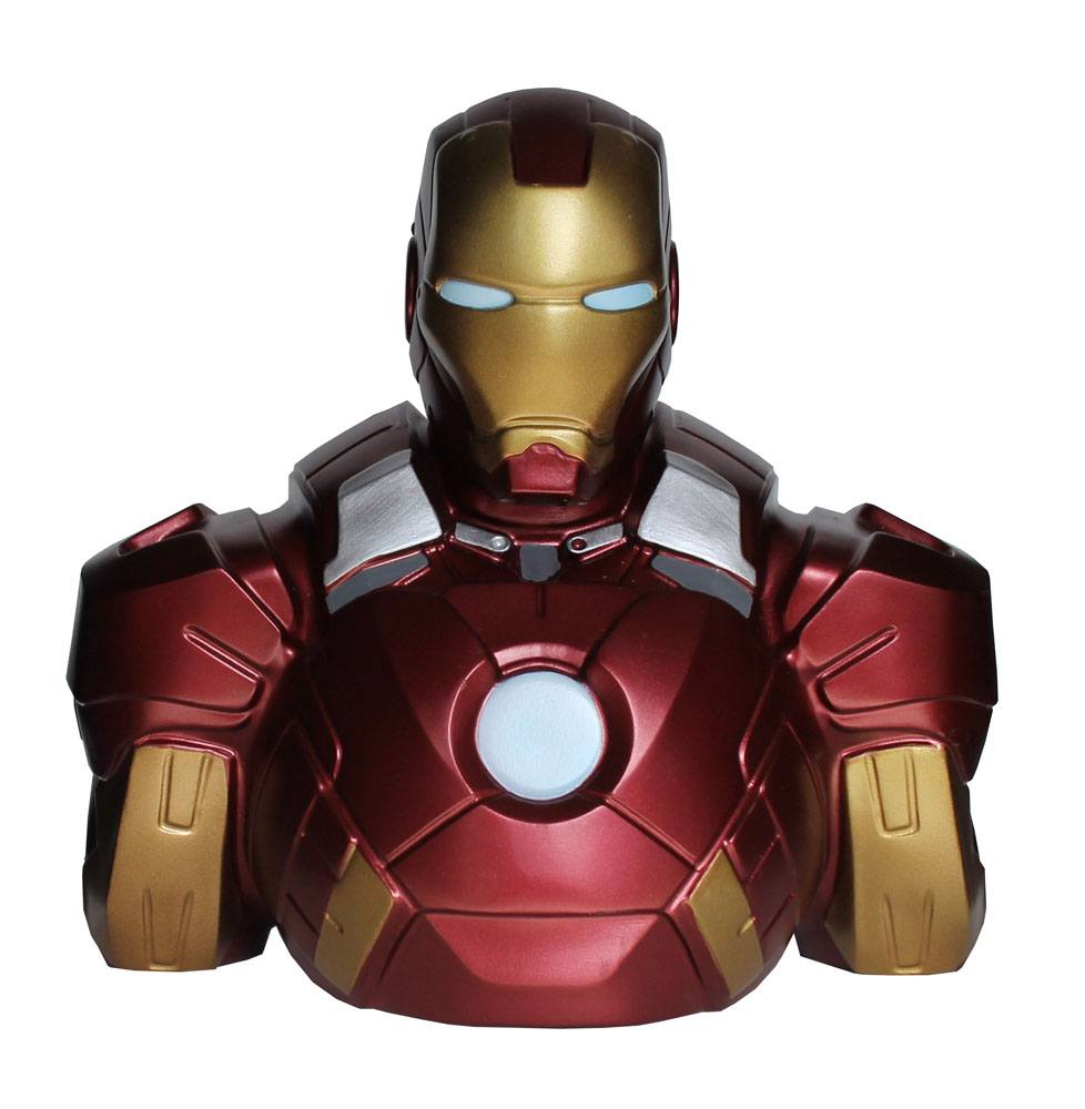 Marvels Iron Man bust sparegris 22cm