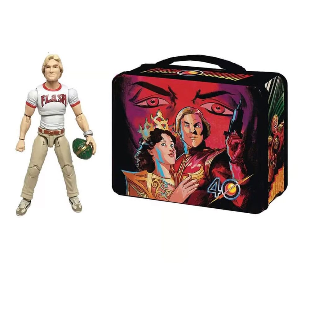 Flash Gordon Hero H.A.C.K.S. Action Figure Flash Gordon with Lunchbox